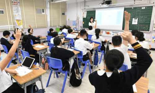 香港小学课程指引推动爱国主义教育 抗日战争教学示例 观看老兵访问影片